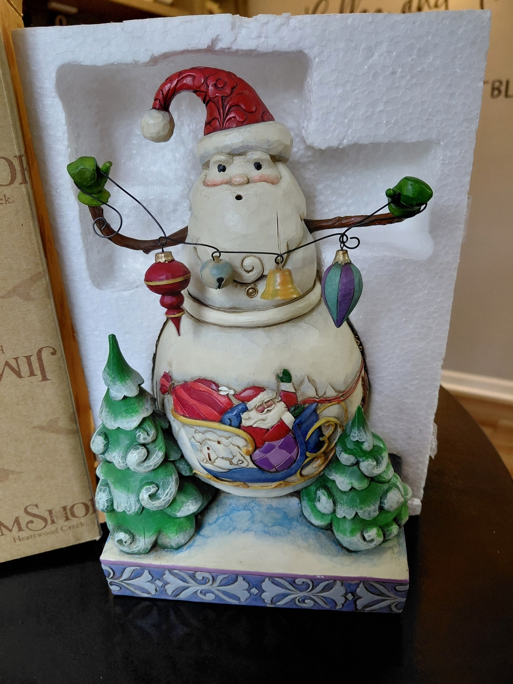 Jim Shore "Frosty Santa" Figurine